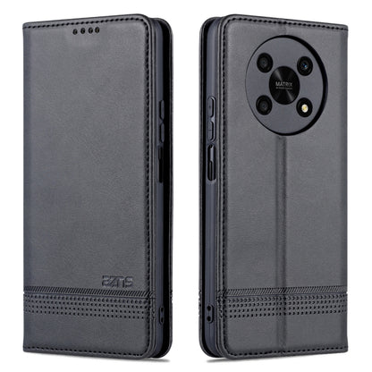 AZNS Magnetic Calf Texture Leather Phone Case, For Honor X30, For Samsung Galaxy A13 4G