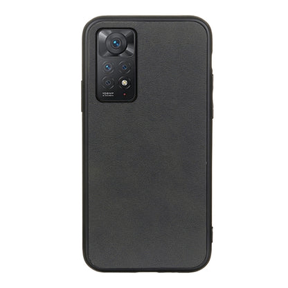 Accurate Hole Two-color Calf Texture Shockproof Phone Case, For Xiaomi Redmi Note 11 4G Global / Note 11S, For Xiaomi Redmi Note 11 Pro Global