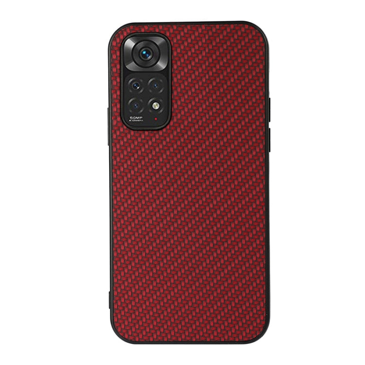 Accurate Hole Carbon Fiber Texture Shockproof Case, For Xiaomi Redmi Note 11 4G Global / Note 11S, For Xiaomi Redmi Note 11 Pro Global