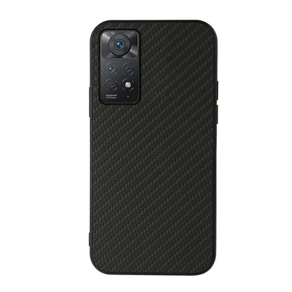 Accurate Hole Carbon Fiber Texture Shockproof Case, For Xiaomi Redmi Note 11 4G Global / Note 11S, For Xiaomi Redmi Note 11 Pro Global