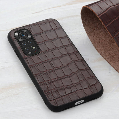 Crocodile Texture Leather Shockproof Phone Case, For Xiaomi Redmi Note 11 4G Global / Note 11S, For Xiaomi Redmi Note 11 Pro Global
