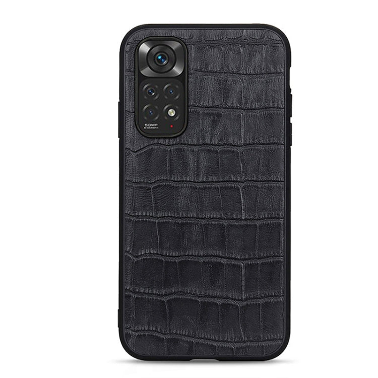 Crocodile Texture Leather Shockproof Phone Case, For Xiaomi Redmi Note 11 4G Global / Note 11S, For Xiaomi Redmi Note 11 Pro Global