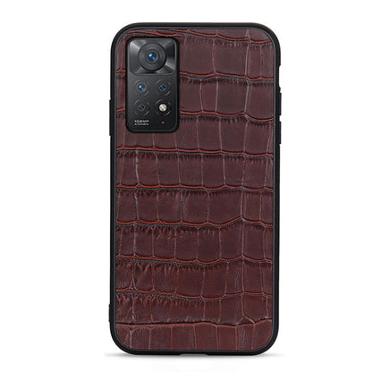 Crocodile Texture Leather Shockproof Phone Case, For Xiaomi Redmi Note 11 4G Global / Note 11S, For Xiaomi Redmi Note 11 Pro Global