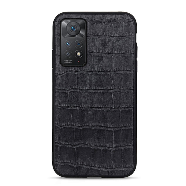 Crocodile Texture Leather Shockproof Phone Case, For Xiaomi Redmi Note 11 4G Global / Note 11S, For Xiaomi Redmi Note 11 Pro Global