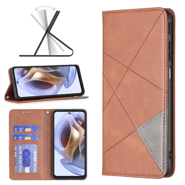 Prismatic Invisible Magnetic Leather Phone Case, For ZTE Blade A51, For ZTE Blade A71, For Motorola Moto G31 / G41 Side Fingerprint Version, For Nokia G21 / G11