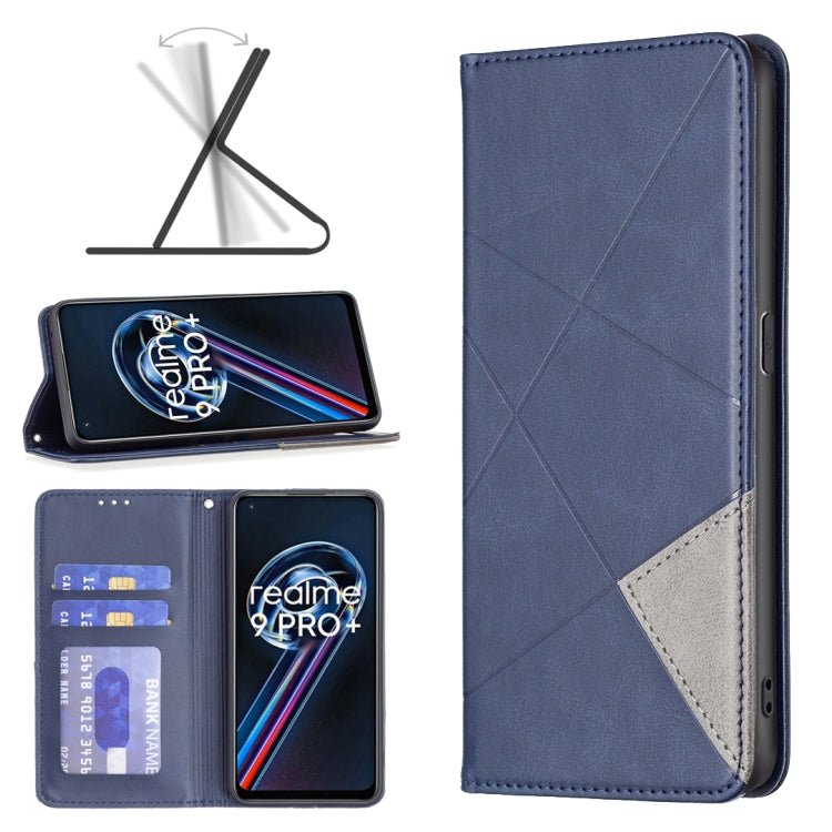Prismatic Invisible Magnetic Leather Phone Case, For Motorola Moto G31 / G41  Side Fingerprint Version, For OPPO A36 / Realme 9i, For OPPO Realme 9 Pro+, For Xiaomi Redmi Note 11 International Version, For Samsung Galaxy A23 5G