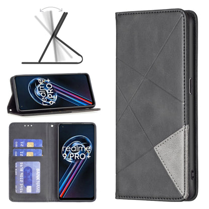 Prismatic Invisible Magnetic Leather Phone Case, For Motorola Moto G31 / G41  Side Fingerprint Version, For OPPO A36 / Realme 9i, For OPPO Realme 9 Pro+, For Xiaomi Redmi Note 11 International Version, For Samsung Galaxy A23 5G