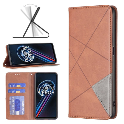 Prismatic Invisible Magnetic Leather Phone Case, For Motorola Moto G31 / G41  Side Fingerprint Version, For OPPO A36 / Realme 9i, For OPPO Realme 9 Pro+, For Xiaomi Redmi Note 11 International Version, For Samsung Galaxy A23 5G