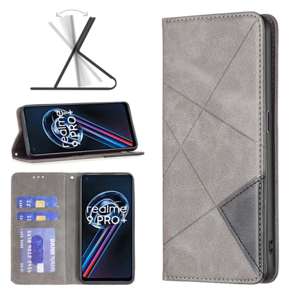 Prismatic Invisible Magnetic Leather Phone Case, For Motorola Moto G31 / G41  Side Fingerprint Version, For OPPO A36 / Realme 9i, For OPPO Realme 9 Pro+, For Xiaomi Redmi Note 11 International Version, For Samsung Galaxy A23 5G