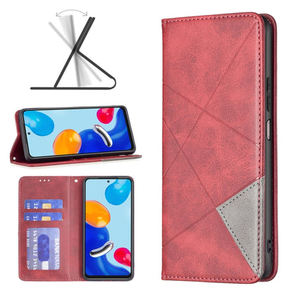 Prismatic Invisible Magnetic Leather Phone Case, For Motorola Moto G31 / G41  Side Fingerprint Version, For OPPO A36 / Realme 9i, For OPPO Realme 9 Pro+, For Xiaomi Redmi Note 11 International Version, For Samsung Galaxy A23 5G