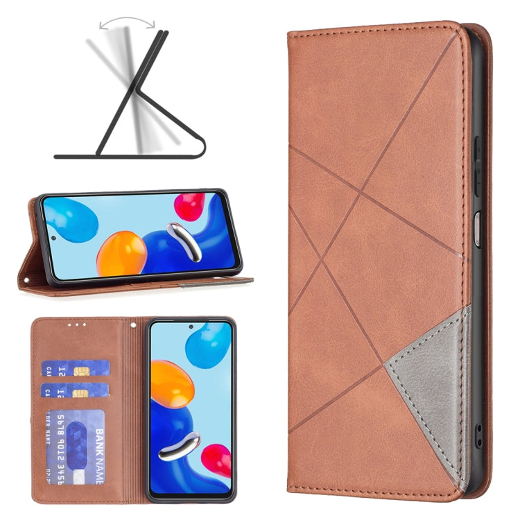 Prismatic Invisible Magnetic Leather Phone Case, For Motorola Moto G31 / G41  Side Fingerprint Version, For OPPO A36 / Realme 9i, For OPPO Realme 9 Pro+, For Xiaomi Redmi Note 11 International Version, For Samsung Galaxy A23 5G