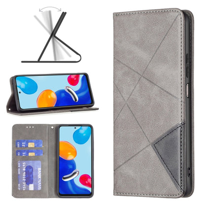 Prismatic Invisible Magnetic Leather Phone Case, For Motorola Moto G31 / G41  Side Fingerprint Version, For OPPO A36 / Realme 9i, For OPPO Realme 9 Pro+, For Xiaomi Redmi Note 11 International Version, For Samsung Galaxy A23 5G