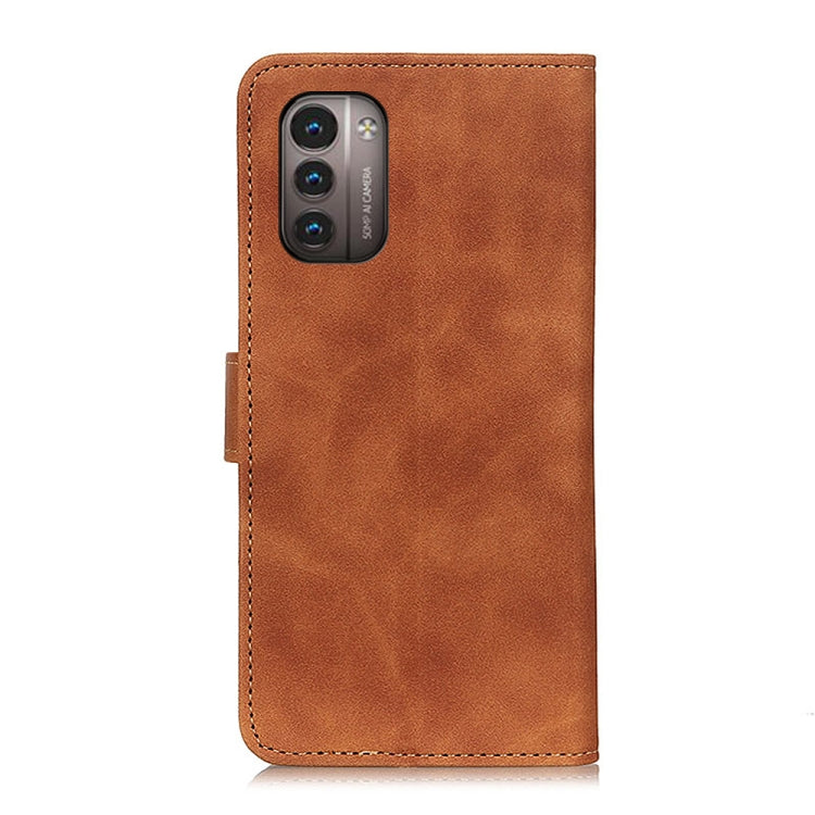 KHAZNEH Retro Texture Horizontal Flip Leather Phone Case, For Nokia G11 / G21, For TCL 30 V 5G / 30 XE 5G, For TCL 30 SE / Sharp Aquos V6 & V6+, For Xiaomi Redmi K50 Gaming