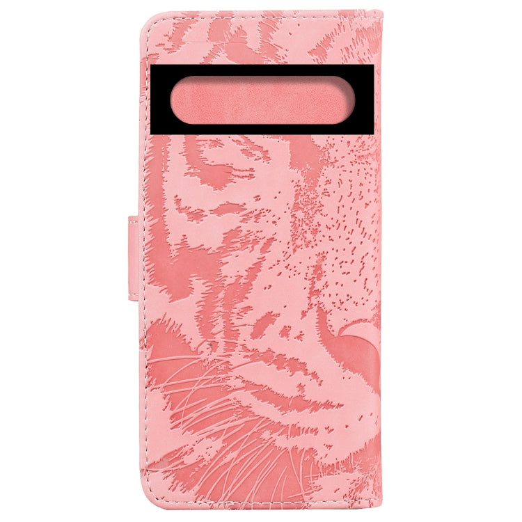 Tiger Embossing Pattern Horizontal Flip Leather Phone Case, For Google Pixel 7 Pro 5G, For Google Pixel 7 5G, For Motorola Moto G31 4G(Brazil ), For OPPO A16K