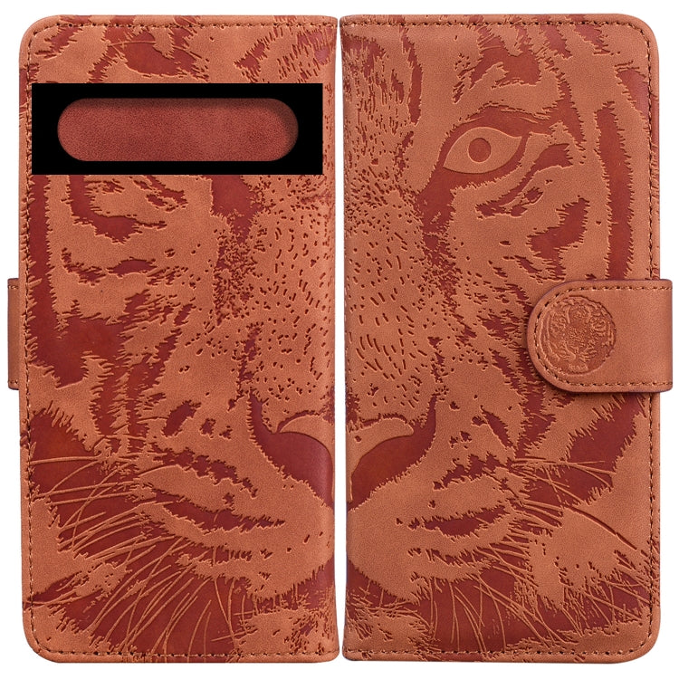 Tiger Embossing Pattern Horizontal Flip Leather Phone Case, For Google Pixel 7 Pro 5G, For Google Pixel 7 5G, For Motorola Moto G31 4G(Brazil ), For OPPO A16K
