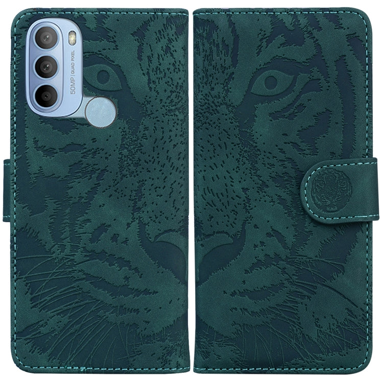 Tiger Embossing Pattern Horizontal Flip Leather Phone Case, For Google Pixel 7 Pro 5G, For Google Pixel 7 5G, For Motorola Moto G31 4G(Brazil ), For OPPO A16K