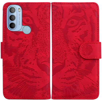 Tiger Embossing Pattern Horizontal Flip Leather Phone Case, For Google Pixel 7 Pro 5G, For Google Pixel 7 5G, For Motorola Moto G31 4G(Brazil ), For OPPO A16K
