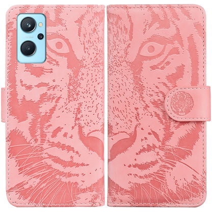 Tiger Embossing Pattern Horizontal Flip Leather Phone Case, For OPPO Realme 9 Pro, For OPPO Realme 9 Pro+, For OPPO Realme 9i / A76 / A36, For OPPO Reno7 5G Taiwan Version/Find X5 Lite