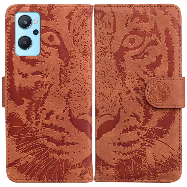 Tiger Embossing Pattern Horizontal Flip Leather Phone Case, For OPPO Realme 9 Pro, For OPPO Realme 9 Pro+, For OPPO Realme 9i / A76 / A36, For OPPO Reno7 5G Taiwan Version/Find X5 Lite