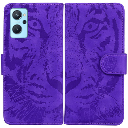 Tiger Embossing Pattern Horizontal Flip Leather Phone Case, For OPPO Realme 9 Pro, For OPPO Realme 9 Pro+, For OPPO Realme 9i / A76 / A36, For OPPO Reno7 5G Taiwan Version/Find X5 Lite