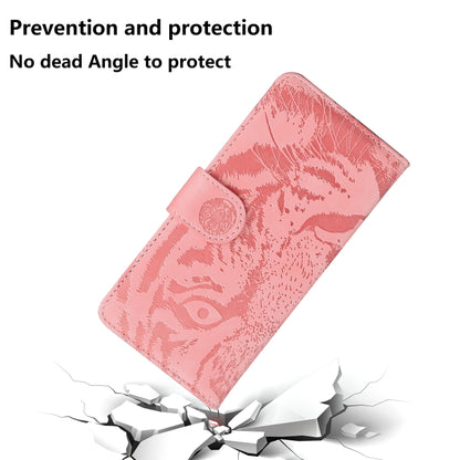 Tiger Embossing Pattern Horizontal Flip Leather Phone Case, For Samsung Galaxy A23, For ZTE Blade A52, For ZTE Blade A72 / V40 Vita