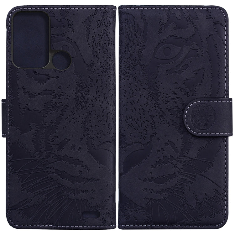 Tiger Embossing Pattern Horizontal Flip Leather Phone Case, For Samsung Galaxy A23, For ZTE Blade A52, For ZTE Blade A72 / V40 Vita