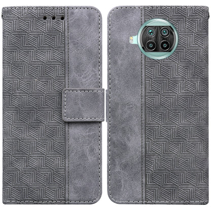 Geometric Embossed Leather Phone Case, For Xiaomi 12 / 12X, For Xiaomi 12 Pro, For Xiaomi Mi 10T Lite 5G, For Xiaomi Mi 10T Pro 5G / 10T 5G