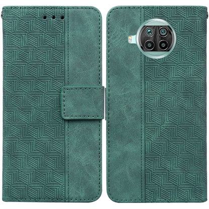 Geometric Embossed Leather Phone Case, For Xiaomi 12 / 12X, For Xiaomi 12 Pro, For Xiaomi Mi 10T Lite 5G, For Xiaomi Mi 10T Pro 5G / 10T 5G