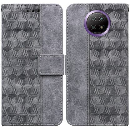 Geometric Embossed Leather Phone Case, For Xiaomi Redmi Note 9T / Note 9 5G, For Xiaomi Redmi Note 10 4G / Note 10S, For Xiaomi Redmi 8 / 8A, For Xiaomi Redmi 9 / 9 Prime / Poco M2