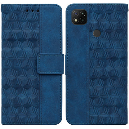 Geometric Embossed Leather Phone Case, For Xiaomi Redmi 9A, For Xiaomi Redmi 9C, For Xiaomi Redmi 10 / 10 Prime, For Xiaomi Redmi K40 / K40 Pro / Mi 11i