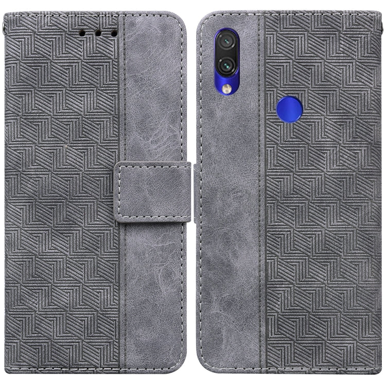 Geometric Embossed Leather Phone Case, For Xiaomi Redmi K50 / K50 Pro, For Xiaomi Redmi Note 7S / Note 7, For Xiaomi Redmi Note 8, For Xiaomi Redmi Note 8 Pro