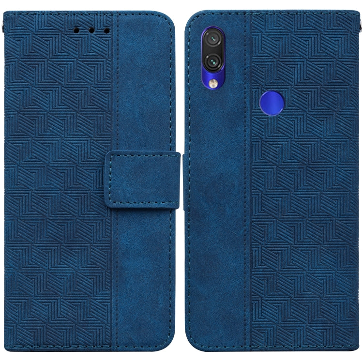 Geometric Embossed Leather Phone Case, For Xiaomi Redmi K50 / K50 Pro, For Xiaomi Redmi Note 7S / Note 7, For Xiaomi Redmi Note 8, For Xiaomi Redmi Note 8 Pro