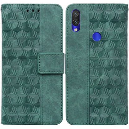 Geometric Embossed Leather Phone Case, For Xiaomi Redmi K50 / K50 Pro, For Xiaomi Redmi Note 7S / Note 7, For Xiaomi Redmi Note 8, For Xiaomi Redmi Note 8 Pro