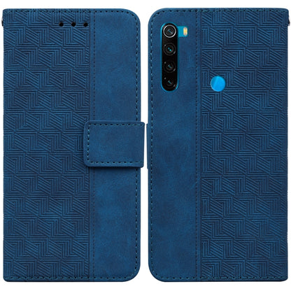 Geometric Embossed Leather Phone Case, For Xiaomi Redmi K50 / K50 Pro, For Xiaomi Redmi Note 7S / Note 7, For Xiaomi Redmi Note 8, For Xiaomi Redmi Note 8 Pro