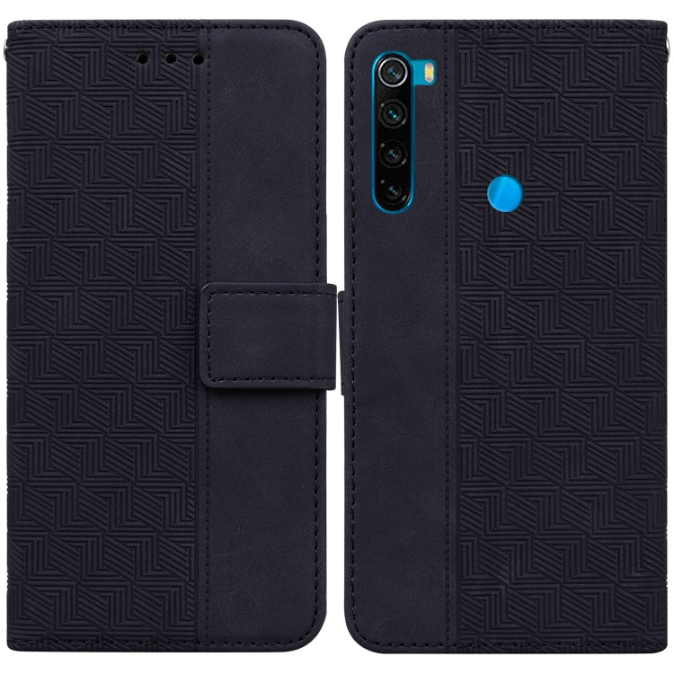 Geometric Embossed Leather Phone Case, For Xiaomi Redmi K50 / K50 Pro, For Xiaomi Redmi Note 7S / Note 7, For Xiaomi Redmi Note 8, For Xiaomi Redmi Note 8 Pro