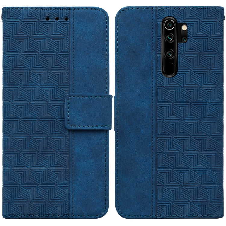 Geometric Embossed Leather Phone Case, For Xiaomi Redmi K50 / K50 Pro, For Xiaomi Redmi Note 7S / Note 7, For Xiaomi Redmi Note 8, For Xiaomi Redmi Note 8 Pro