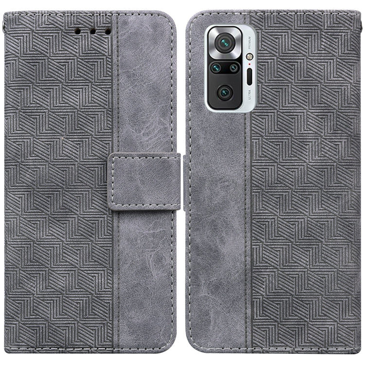 Geometric Embossed Leather Phone Case, For Xiaomi Redmi Note 10 Lite, For Xiaomi Redmi Note 11 Pro 5G / 4G Foreign Version, For Xiaomi Redmi Note 11 / Note 11S, For Xiaomi Redmi 10C