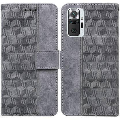 Geometric Embossed Leather Phone Case, For Xiaomi Redmi Note 10 Lite, For Xiaomi Redmi Note 11 Pro 5G / 4G Foreign Version, For Xiaomi Redmi Note 11 / Note 11S, For Xiaomi Redmi 10C