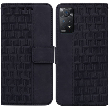Geometric Embossed Leather Phone Case, For Xiaomi Redmi Note 10 Lite, For Xiaomi Redmi Note 11 Pro 5G / 4G Foreign Version, For Xiaomi Redmi Note 11 / Note 11S, For Xiaomi Redmi 10C