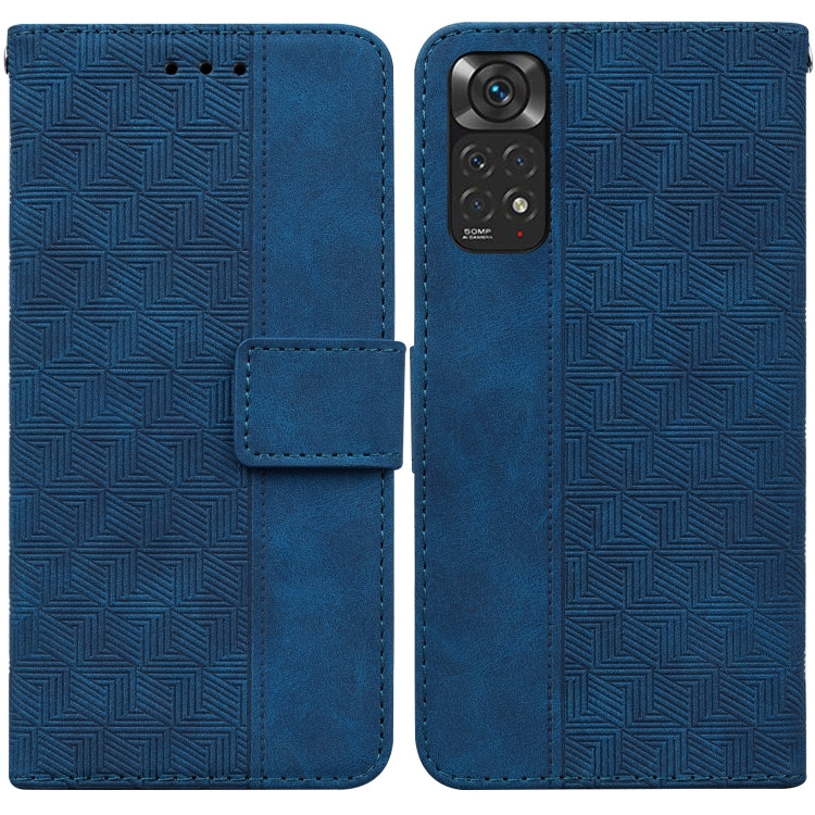 Geometric Embossed Leather Phone Case, For Xiaomi Redmi Note 10 Lite, For Xiaomi Redmi Note 11 Pro 5G / 4G Foreign Version, For Xiaomi Redmi Note 11 / Note 11S, For Xiaomi Redmi 10C