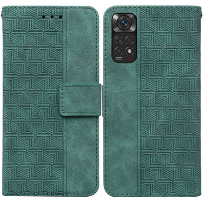 Geometric Embossed Leather Phone Case, For Xiaomi Redmi Note 10 Lite, For Xiaomi Redmi Note 11 Pro 5G / 4G Foreign Version, For Xiaomi Redmi Note 11 / Note 11S, For Xiaomi Redmi 10C