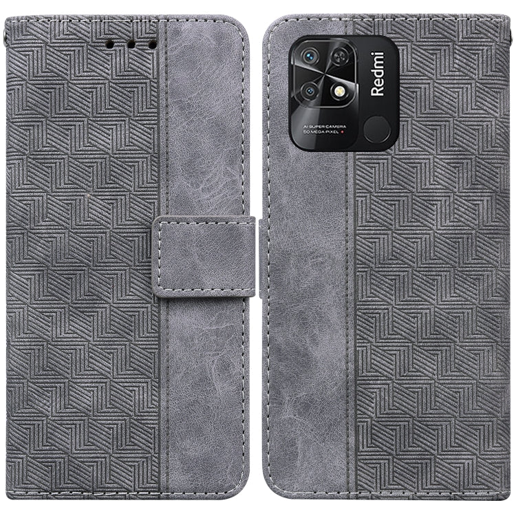 Geometric Embossed Leather Phone Case, For Xiaomi Redmi Note 10 Lite, For Xiaomi Redmi Note 11 Pro 5G / 4G Foreign Version, For Xiaomi Redmi Note 11 / Note 11S, For Xiaomi Redmi 10C