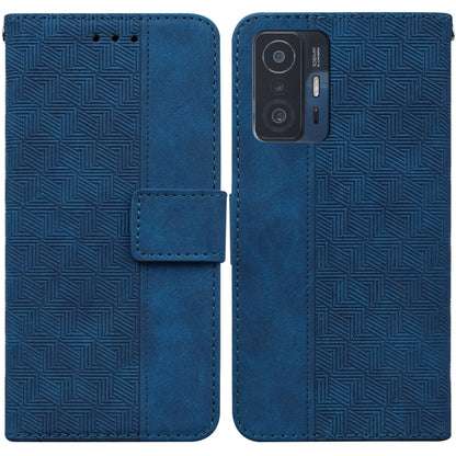 Geometric Embossed Leather Phone Case, For Xiaomi Redmi K40S, For Xiaomi Mi 11, For Xiaomi Mi 11 Pro, For Xiaomi Mi 11T / 11T Pro