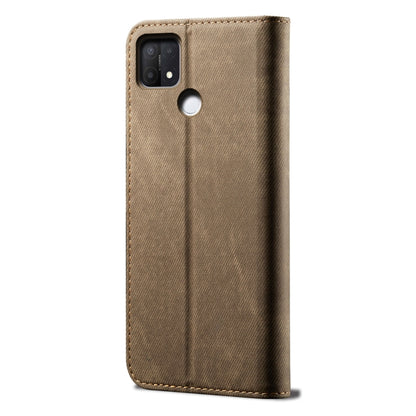 Denim Texture Casual Style Leather Phone Case, For OPPO A35 / A15 / A15S, For OPPO Realme C35, For OPPO Realme Q3T / K9S / Realme Q3s, For OPPO Realme 9 Pro, For OPPO Realme 9 Pro+