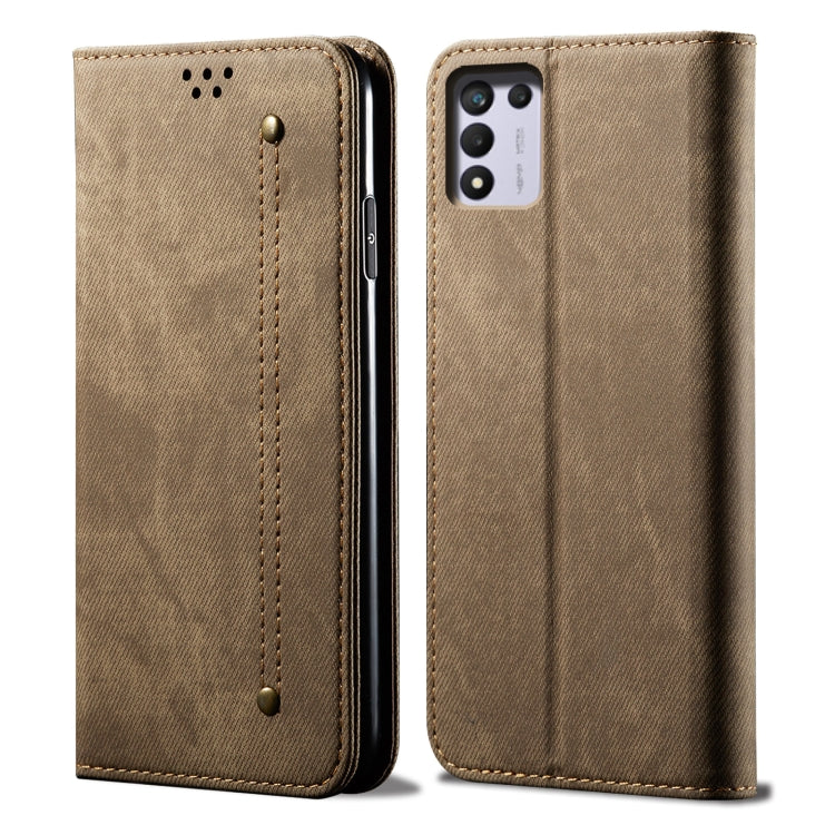 Denim Texture Casual Style Leather Phone Case, For OPPO A35 / A15 / A15S, For OPPO Realme C35, For OPPO Realme Q3T / K9S / Realme Q3s, For OPPO Realme 9 Pro, For OPPO Realme 9 Pro+