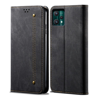 Denim Texture Casual Style Leather Phone Case, For OPPO A35 / A15 / A15S, For OPPO Realme C35, For OPPO Realme Q3T / K9S / Realme Q3s, For OPPO Realme 9 Pro, For OPPO Realme 9 Pro+