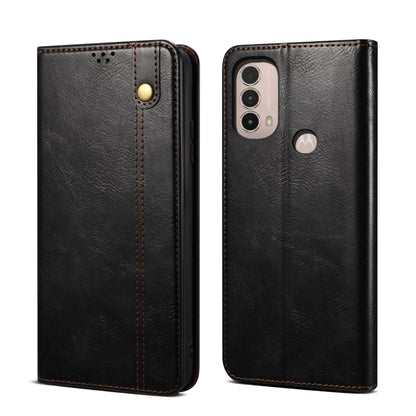 Oil Wax Crazy Horse Texture Leather Phone Case, For Motorola Moto E40 / E30 / E20, For OnePlus Nord N20 5G, For Google Pixel 6a, For Xiaomi Redmi Note 11 Pro 4G / 5G