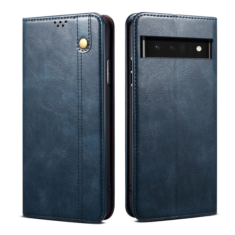 Oil Wax Crazy Horse Texture Leather Phone Case, For Motorola Moto E40 / E30 / E20, For OnePlus Nord N20 5G, For Google Pixel 6a, For Xiaomi Redmi Note 11 Pro 4G / 5G