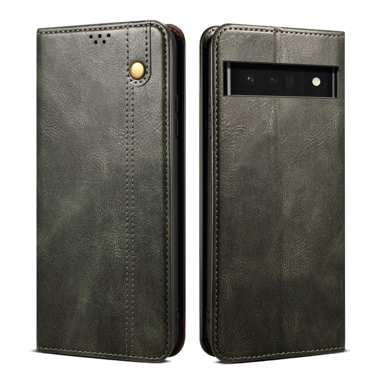 Oil Wax Crazy Horse Texture Leather Phone Case, For Motorola Moto E40 / E30 / E20, For OnePlus Nord N20 5G, For Google Pixel 6a, For Xiaomi Redmi Note 11 Pro 4G / 5G