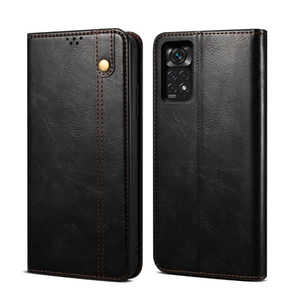 Oil Wax Crazy Horse Texture Leather Phone Case, For Motorola Moto E40 / E30 / E20, For OnePlus Nord N20 5G, For Google Pixel 6a, For Xiaomi Redmi Note 11 Pro 4G / 5G